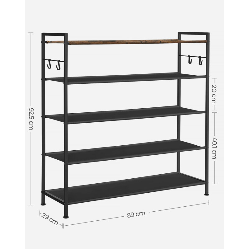 Shoe Rack With 5 Levels