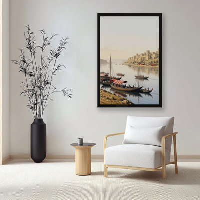 Canvas Wall Art Esouan Vintage Poster Print Home Decor