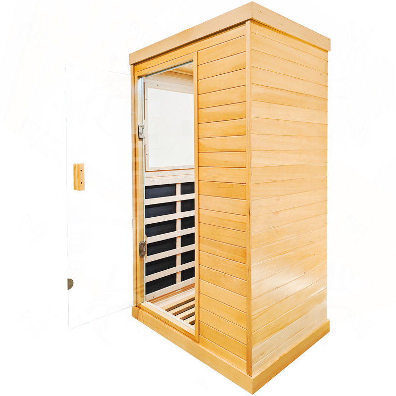 1-Person Compact Far-Infrared Home Sauna Cabin