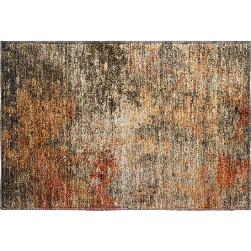 Premium Machine Washable Jessie AMF1216 Abstract Rug, Rectangle 1 pi 8 po x 2 pi 6 po