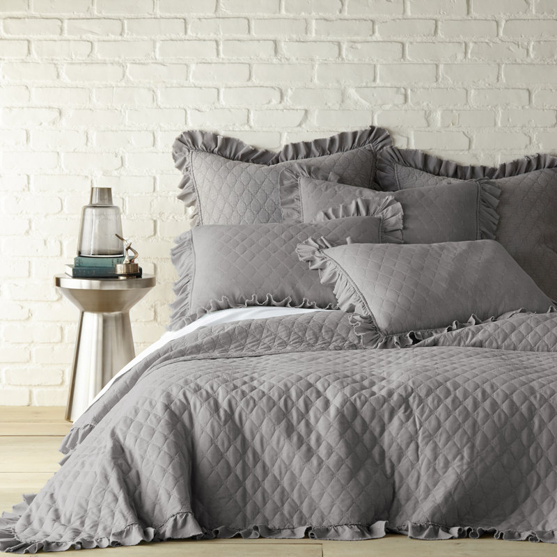 Kilbourne Grey Stonewashed Euro Sham set2