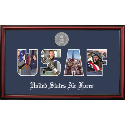 Cadre photo petite "air force collage"