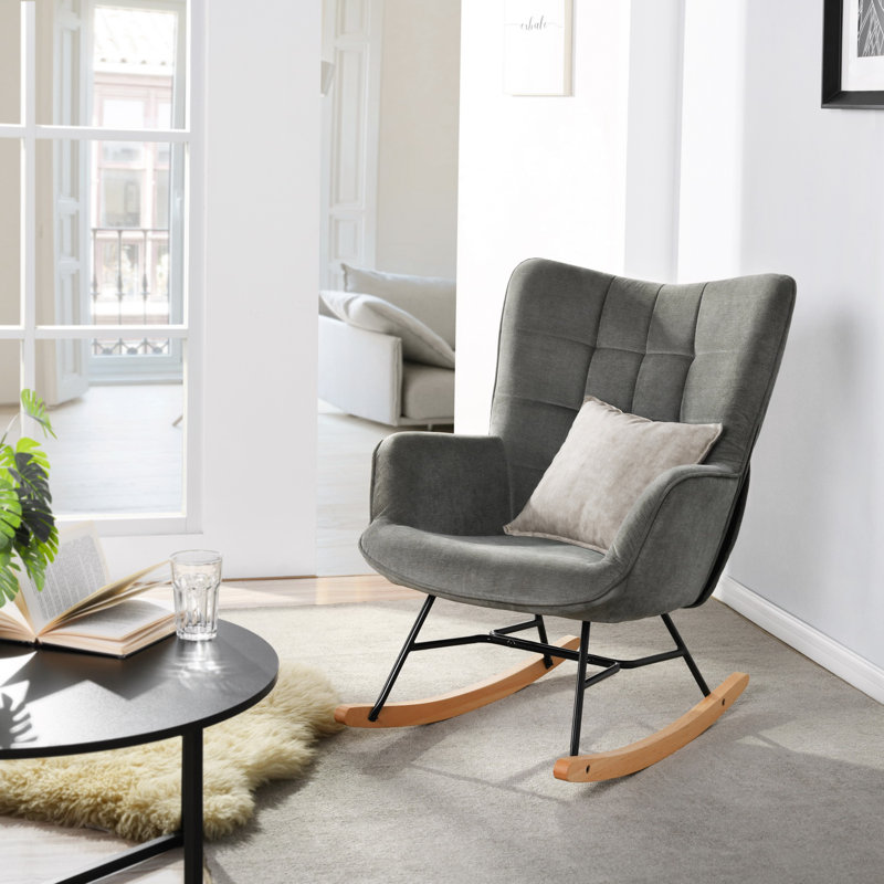 Niamh Rocking Chair, Grey