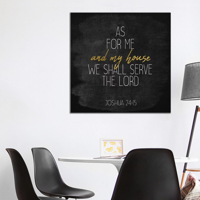My House Black Square by Kimberly Allen - Wrapped Canvas Print, 93.98cm H x 93.98cm W x 1.905cm D