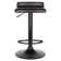 Holz Swivel Upholstered Adjustable Height Counter Stool with Metal Frame