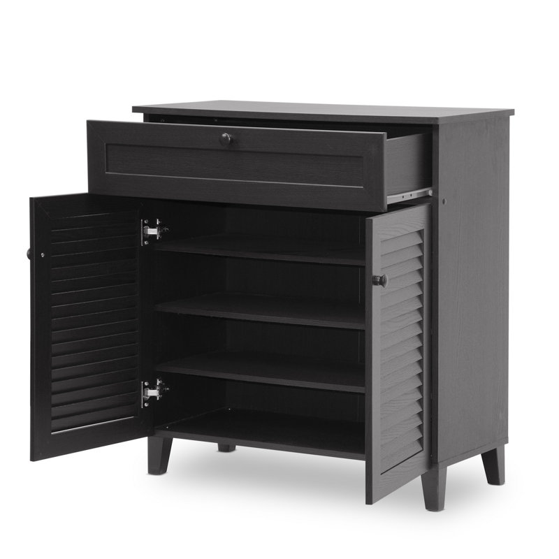 Gutzwiller 12 Pair Shoe Storage Cabinet