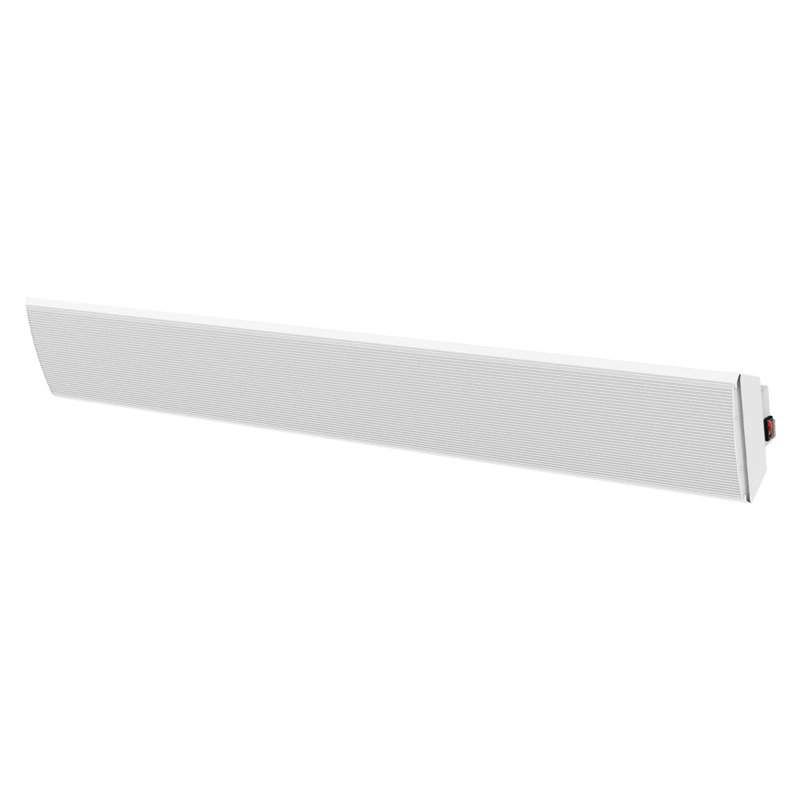Chaufferette infrarouge murale / de plafond Wexstar Ultra 3000W-240V blanche avec interrupteur marche / arrêt