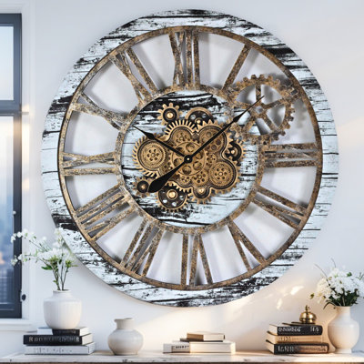 Solid Wood Wall Clock
