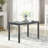 Wooden Dining Rectangular Table, Kitchen Table for Small Space, 4 Person Dining Table, Gray
ONLY THE TABLE