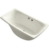 Escale® Freestanding Bubblemassage 72" x 36" Bathtub