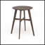 Table de bar ronde en bois Mid-Century-313276401