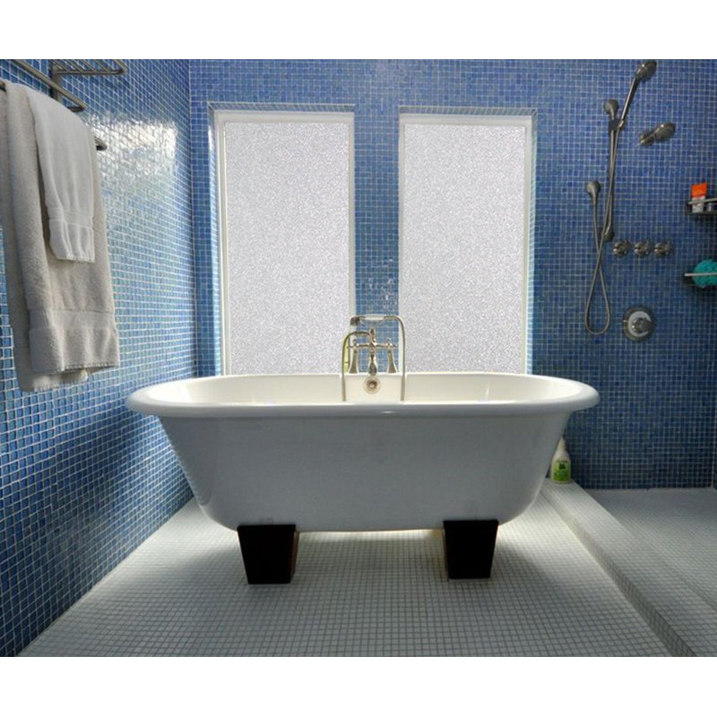 Madaya Windows High Quality Wear-Resistant Transparent Or Opaque Home Decoration Window Film - Frosted, 78" H x 17" W