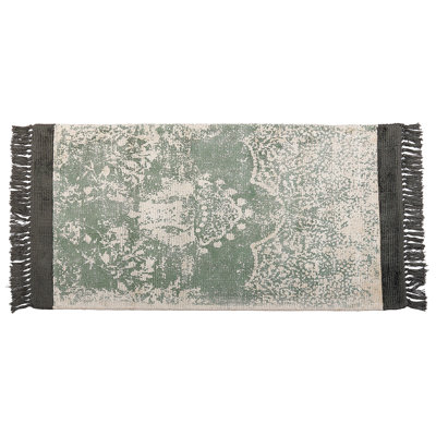 Akeilah Rectangle cm Moroccan Viscose Hand Woven Area Rug