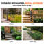 VEVOR Single Post Handrail for Outdoor 1-3 Step 40.5" Stair Handrail Floor Mount