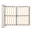 Lit plateforme Mirestone avec garniture cloutée et tête de lit moelleuse-652895323-652895318