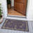 Machine Washable Indoor/Outdoor Xhevrie Eggplant Rug-111820235