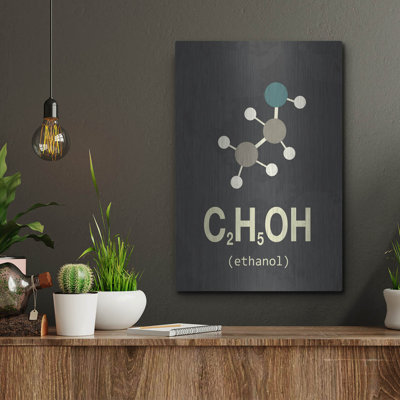 " Molecule Ethanol " by TypeLike