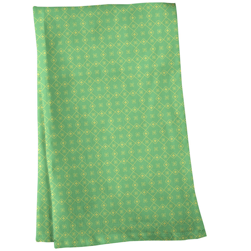 Mcguigan Tea Towel Kitchen Towel, Poly Twill, Light Green
