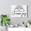 Choose Joy - Wrapped Canvas Print