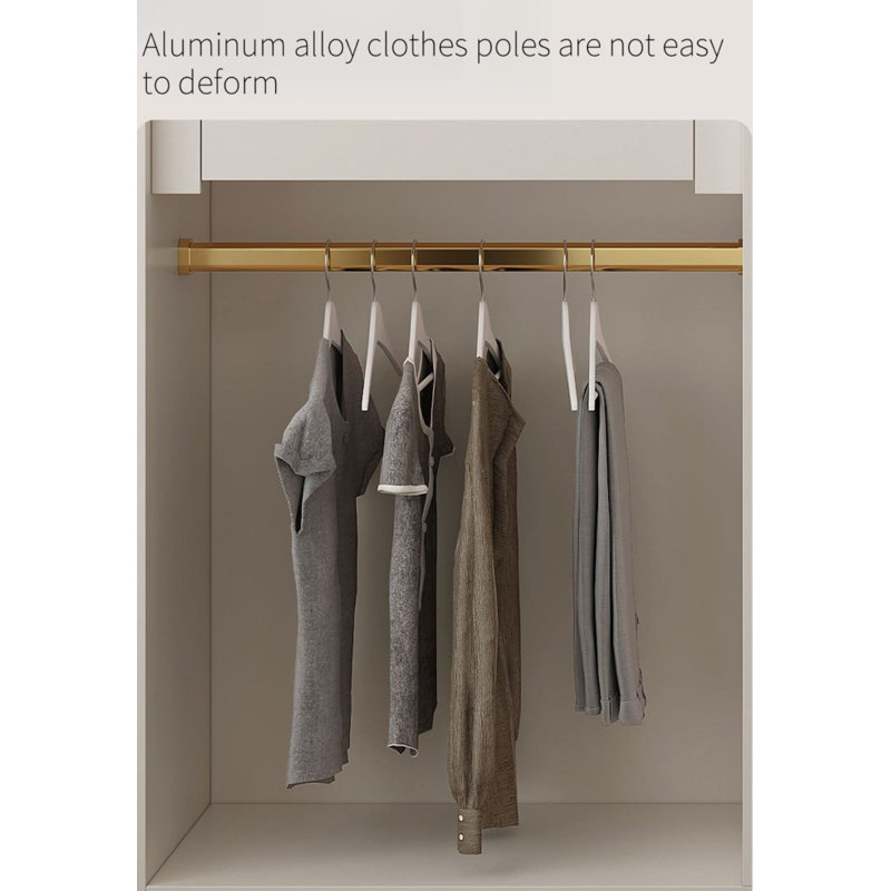 Garde-robe simple de couleur unie, H 94,49 po x l 31,5 po x P 23,62 po