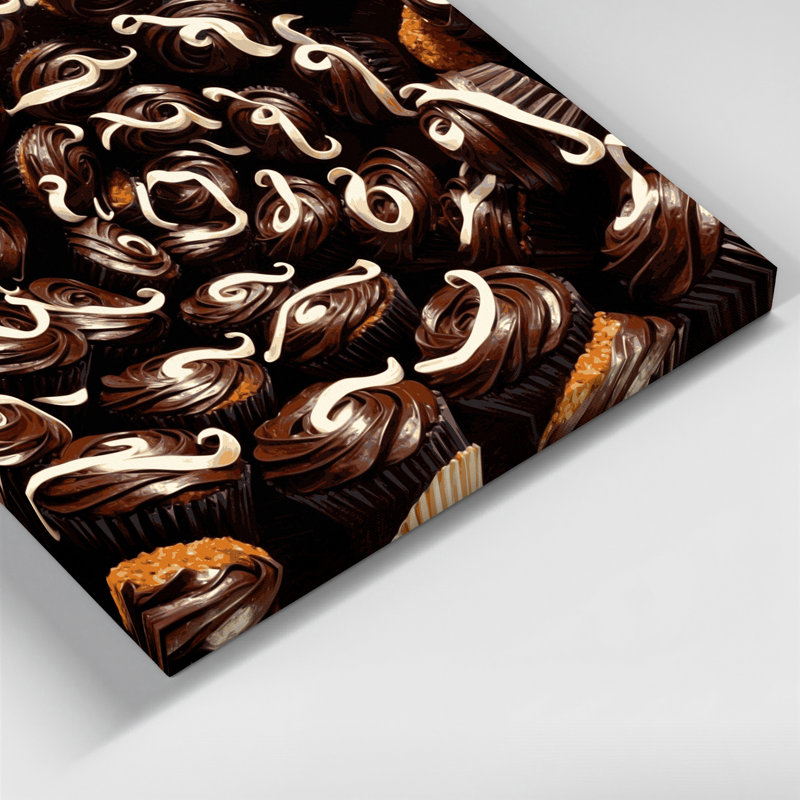 Art mural sur toile, Desserts, H 16 po x l 20 po