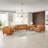 Bench Seat Leather Loveseat