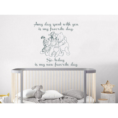 Décalcomanie murale winnie classic the pooh