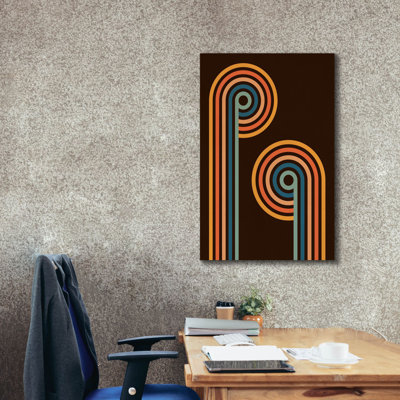 'Retro 2' by Gary Williams, Canvas Wall Art