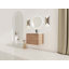 Meuble-lavabo mural avec lavabo en céramique blanche et porte à fermeture en douceur-1712131904