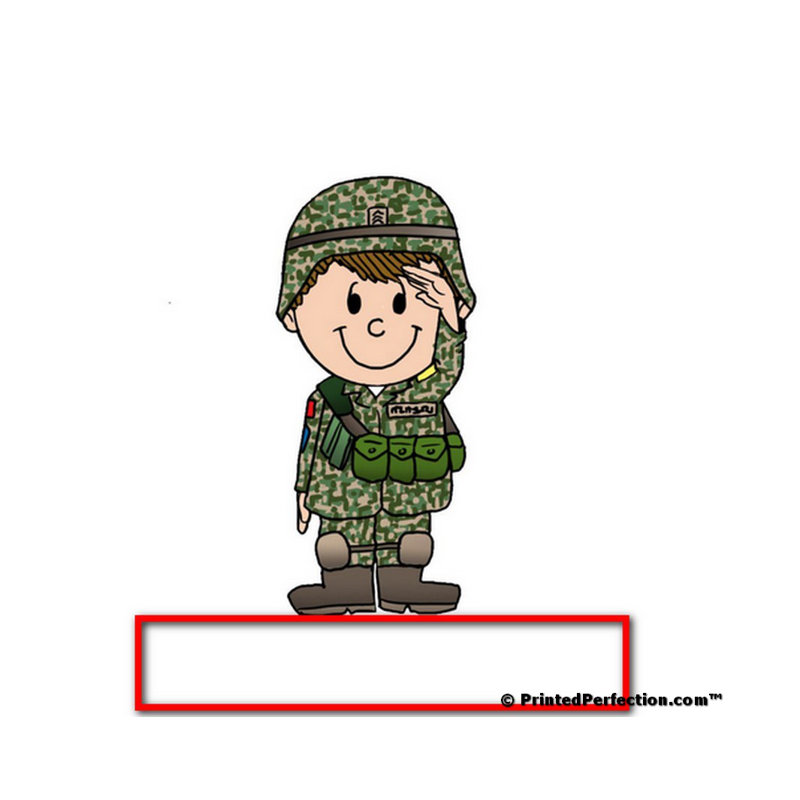 Ensemble de 4 sous-verres personnalisables Futur Soldier, Oui