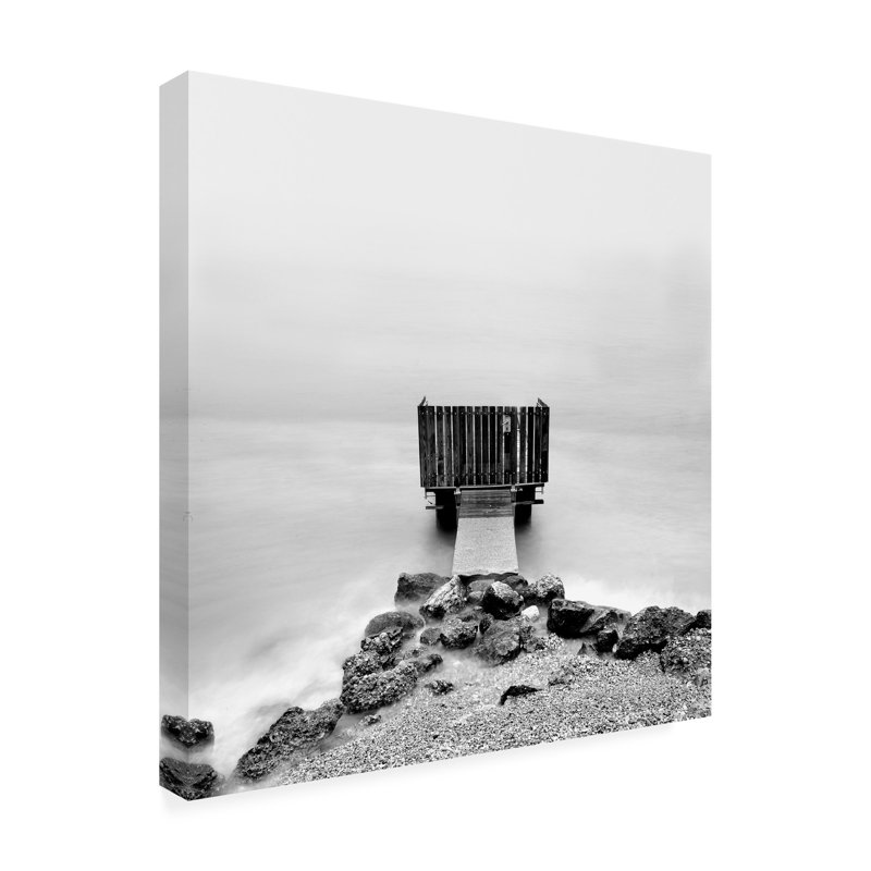 Art mural sur toile tendue - Andrea Auf Dem «A Gate To The Limbo», art mural pour salon, chambre à coucher ou bureau - 35 x 35