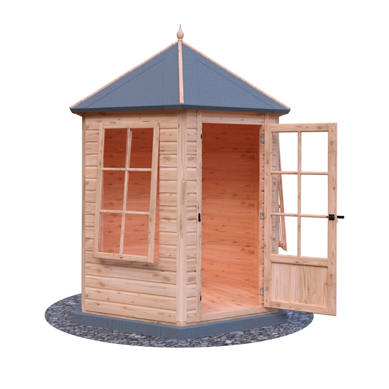 Georgia 7 x 6 Ft. Shiplap Summer House, Yes