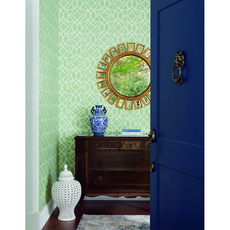 Rouleau de papier peint L 27 pi x l 27 po Matoury Matoury, Vert