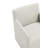 Anna Modern Vegan Leather Upholstered Solid Wood Dining Arm Chair in Stone Gray-1320983958