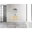 Meuble-lavabo de 24 po avec lavabo en céramique blanche, porte simple à fermeture en douceur, garniture en kd, contreplaqué, chêne américain - Design contemporain, salle de bain paisible, fonctionnement en douceur, meuble-lavabo avec rangement, silen