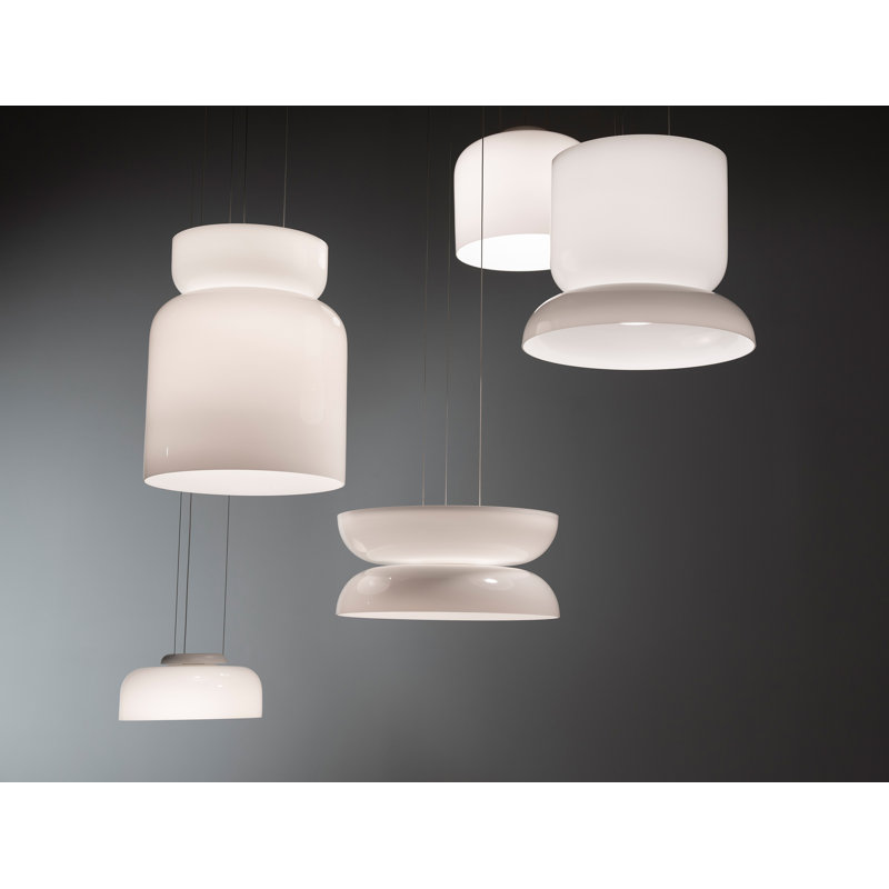Luminaire suspendu géométrique à 2 lumières Totem