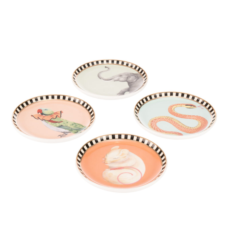 Yvonne Ellen - Ceramic Animals Coaster Set