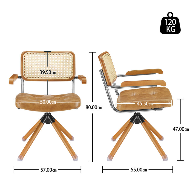 Bonneau Task Chair, Brown