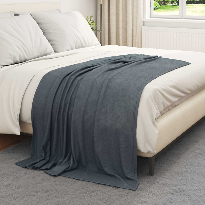 3.5-50 Throw Blanket, Dark Grey, 170cm x 130cm