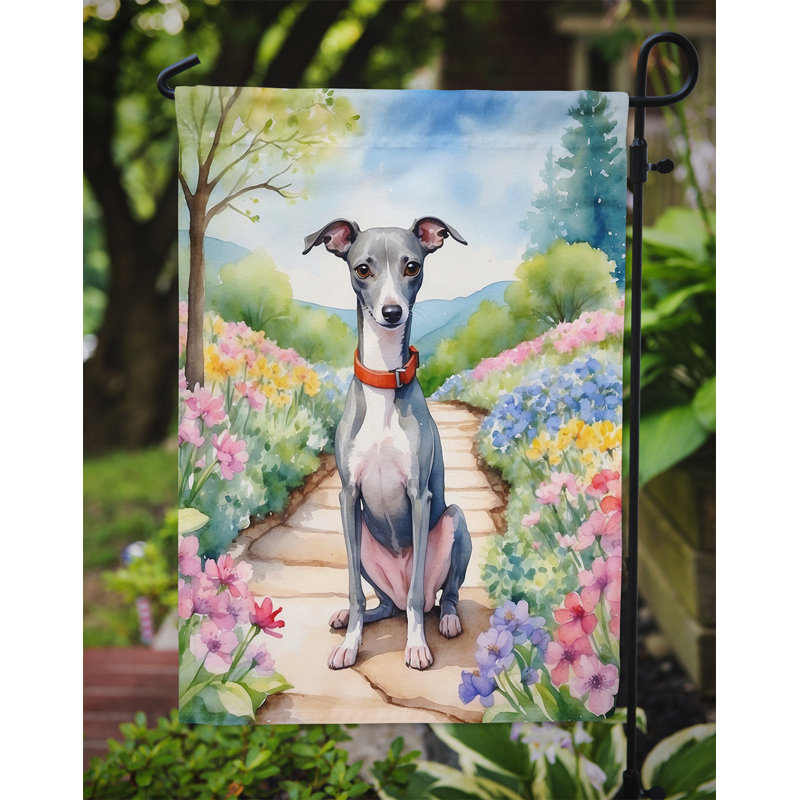 Drapeau de jardin en polyester à double face H 15,5 po x l 11,25 po Tanzanie