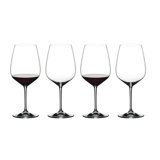 Riedel Heart To Heart Crystal Dishwasher Safe Cabernet Red Wine Glass (6 Pack)