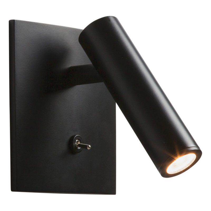 Enna 1 - Light LED Spotlight, Matt Black