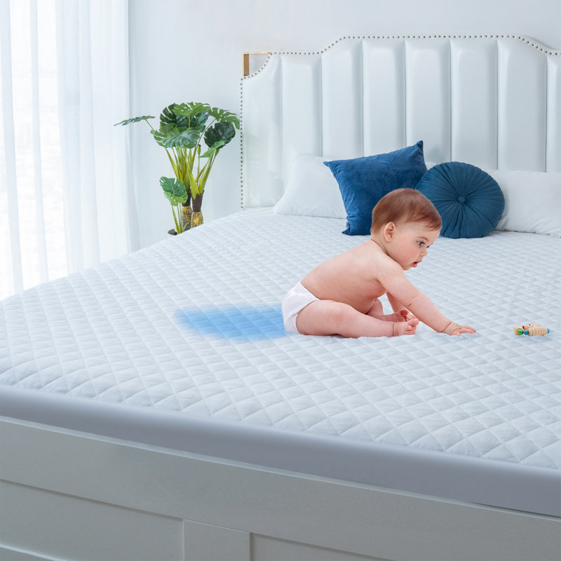 Housse de protection pour matelas ajustée Whitton, Très grand