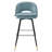 Cliff Swivel Upholstered Counter Stool with Metal Frame-72767075-72767076