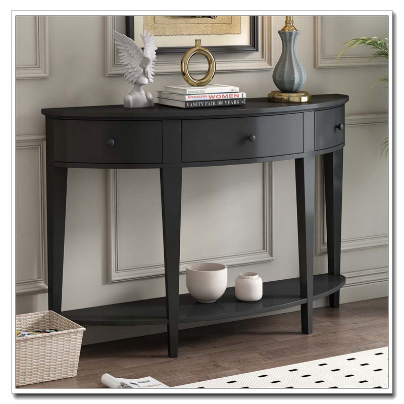 Canapé console Modern, Noir
