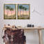 "Sunrise Tropical Scene" par Michael Willett, 2 pièces sur toile-1655680959-1655680946