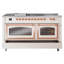 ILVE Nostalgie II Noblesse 60 in Dual Fuel Range 7 Burner, Griddle, Frenchtop-1606748003-1606748021