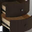 Bureau en bois massif avec rangement ouvert pour la maison-1530084205