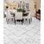 Tapis ivoire et gris anthracite noué à la main de haute qualité-63794532