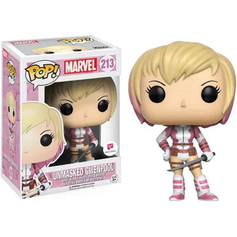 Pop! Tête de bobinage en vinyle GWENPOOL # 213 exclusive Funko WALGREENS